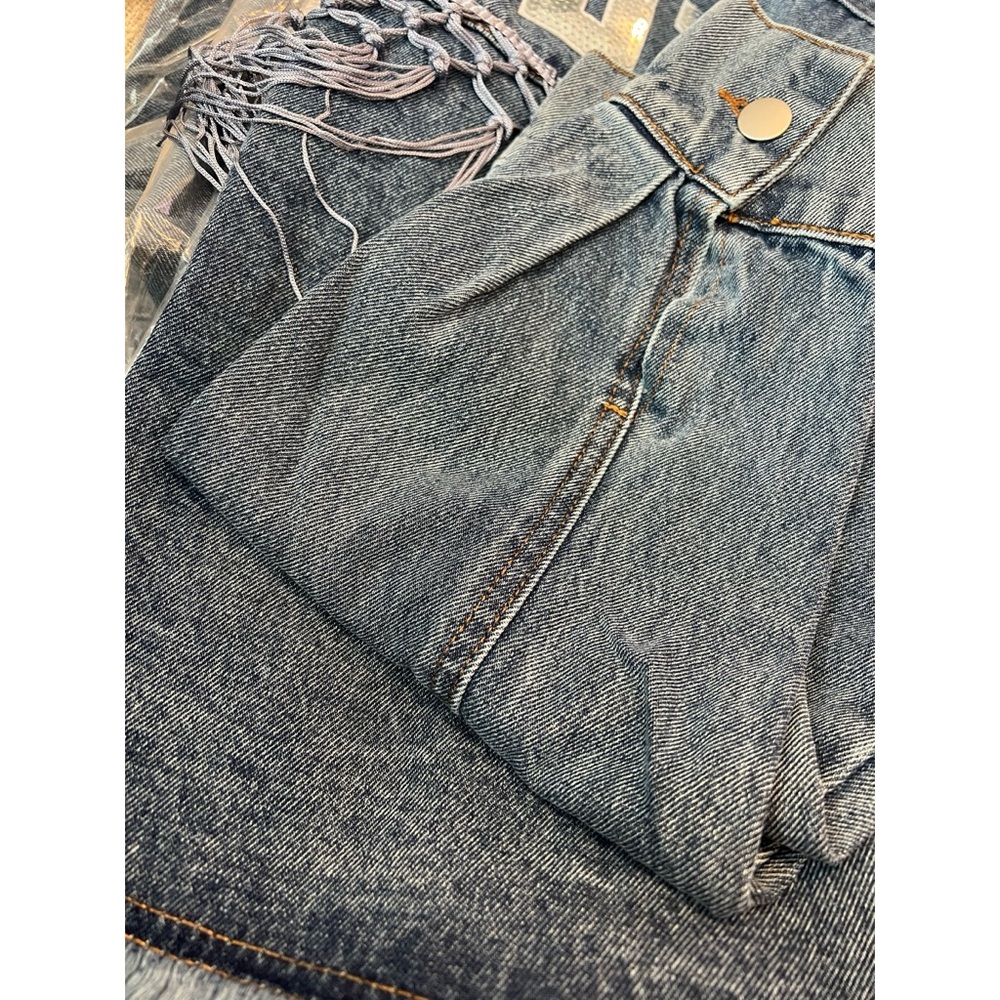 BLUE VELVET Howdy Jean Jacket S M L - Picture 11 of 13